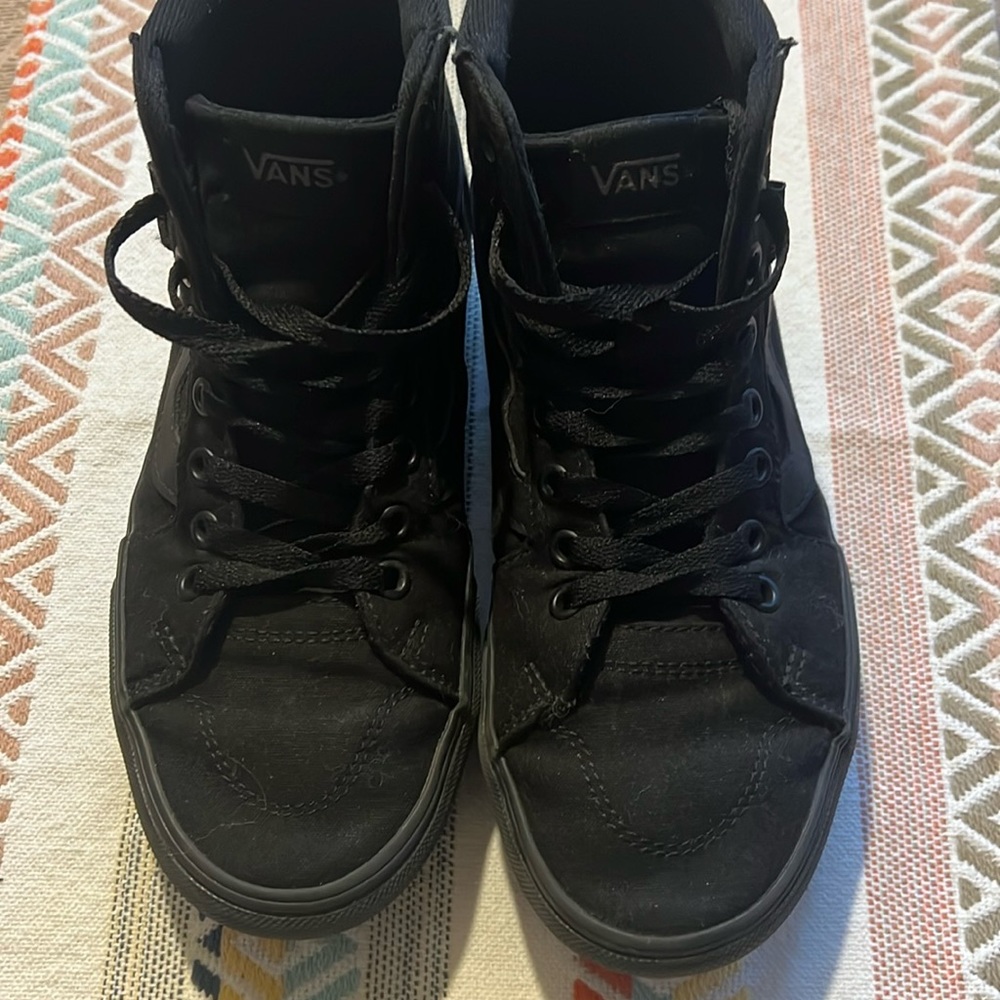 Vans high top shoe, women’s size 7